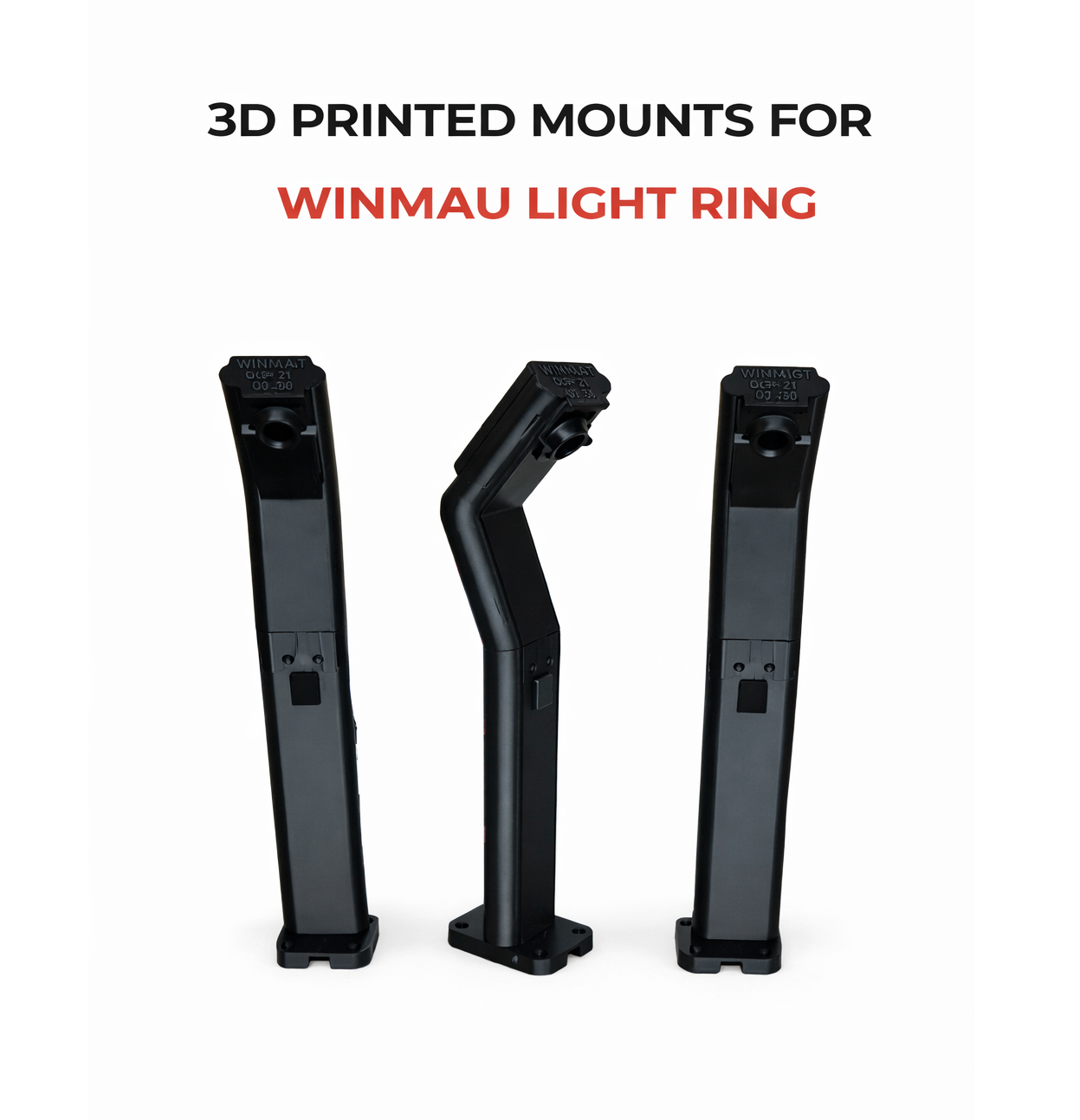 3D Printed Mounts For Winmau Light Ring