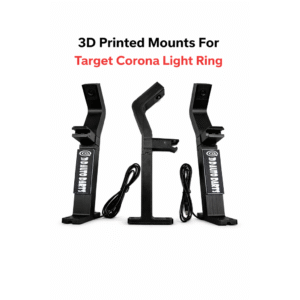 3D Printed Mounts For Target Corona Light Ring